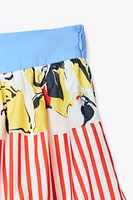 LEMON PRINT MINI SKIRT