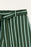 PANTALON COUPE LARGE RAYURES ÉDITION LIMITÉE