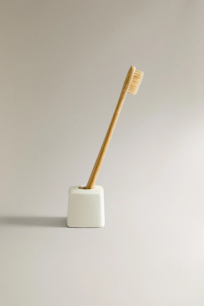 CERAMIC TOOTHBRUSH HOLDER