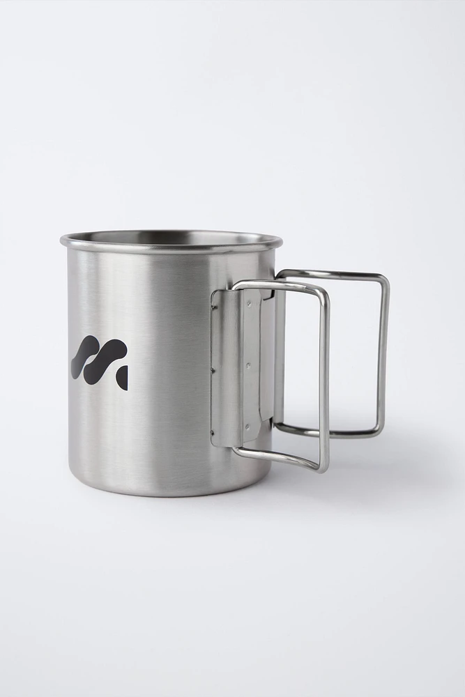 TASSE EN ACIER INOXIDABLE AVEC LOGO 300 ML
