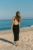 OPENWORK EMBROIDERED DRESS