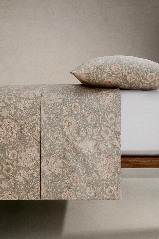 MORRIS & CO. PERCALE COTTON DUVET COVER