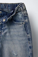 RIPPED BAGGY JEANS