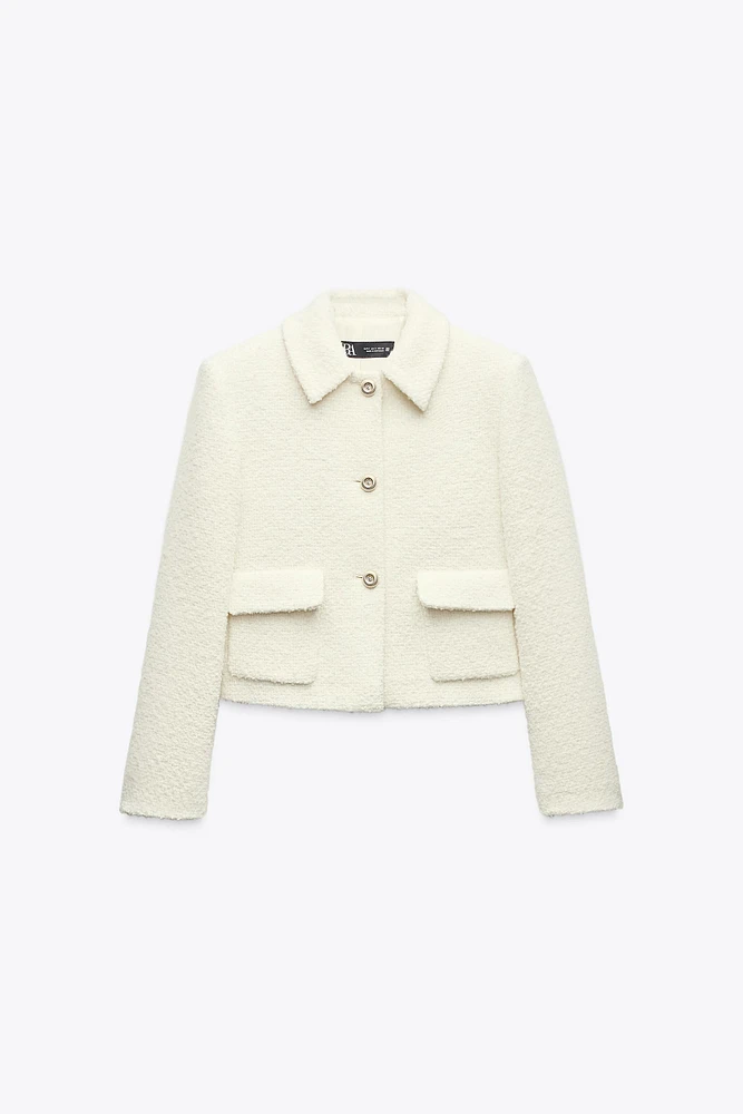 SHORT BOUCLÉ JACKET