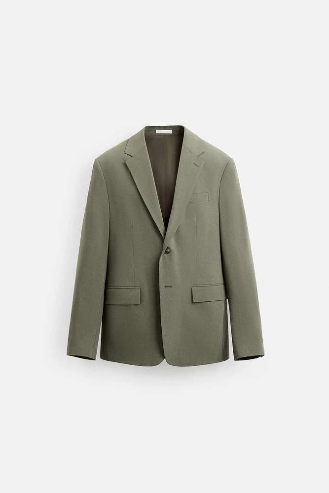 WOOL BLEND SUIT JACKET