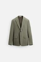 WOOL BLEND SUIT JACKET