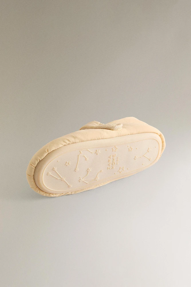 BALLERINES ENFANT TISSU