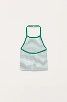 TOP HALTER RAYURES ÉDITION LIMITÉE