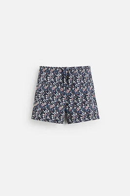 MAILLOT DE BAIN MOYEN IMPRIMÉ FLEURS