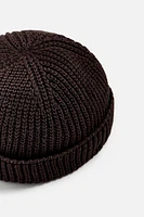 SHORT KNIT HAT