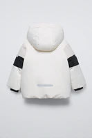 VESTE À CAPUCHE DÉPERLANTE ET COUPE-VENT COLLECTION SKI