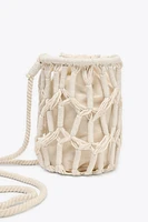MACRAMÉ CROSSBODY BAG X FANGLU LIN