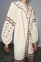 EMBROIDERED DRESS ZW COLLECTION