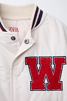 VARSITY BOMBER JACKET