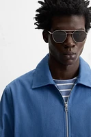 REGULAR FIT COTTON JACKET