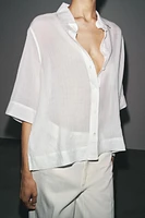 CHEMISE AVEC RAMIE ZW COLLECTION