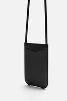 LEATHER CROSSBODY BAG