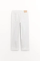 ZW COLLECTION SELVEDGE MID-RISE JEANS