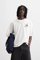 T-SHIRT À IMPRIMÉ NAUTIQUE