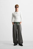 BALLOON FIT JEANS