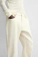 ADJUSTABLE RELAXED FIT JEANS