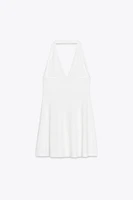 SHORT HALTER DRESS
