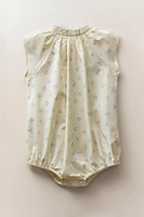 CHILDREN'S FLORAL ROMPER