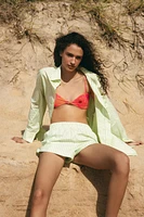 POPLIN STRIPED SHORTS
