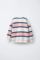 SWEAT À RAYURES