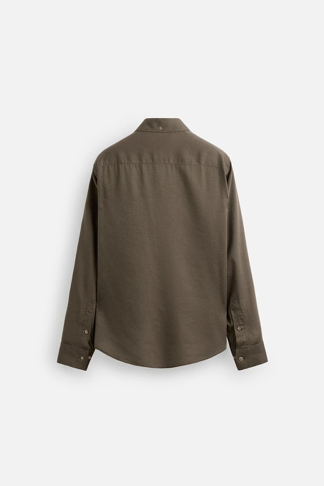 CHEMISE EN COTON ET LYOCELL