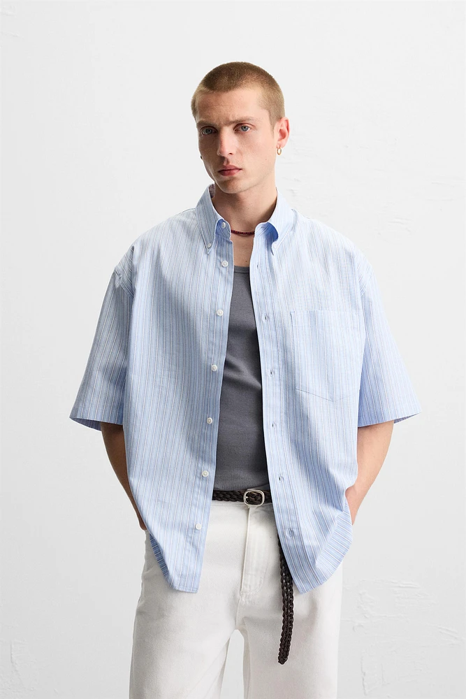 CHEMISE À RAYURES