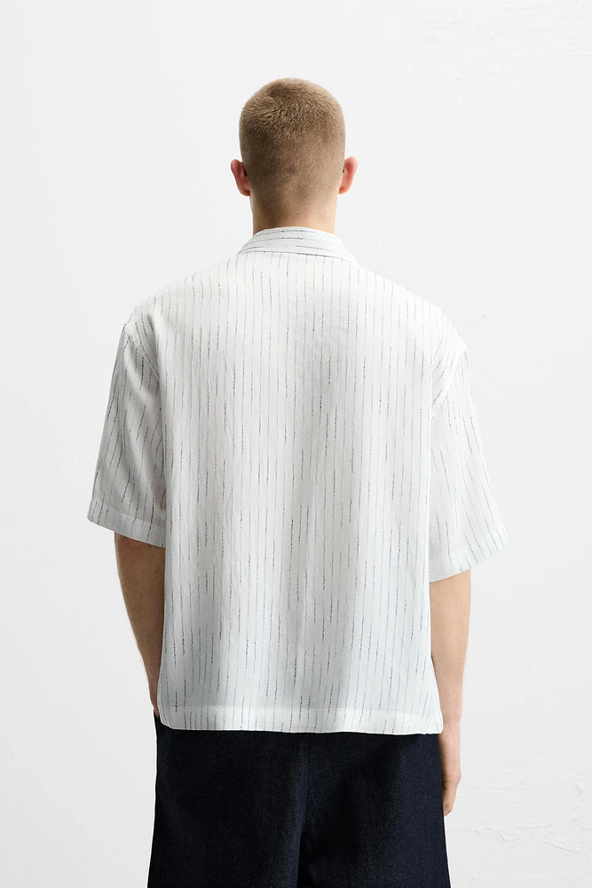 CHEMISE À RAYURES