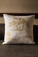 HORSE THROW PILLOW COVER