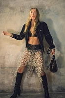 JUPE CEINTURE LARGE EN CUIR KATE MOSS X ZARA