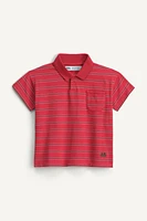 POLO RAYURES BRODÉ ÉDITION LIMITÉE