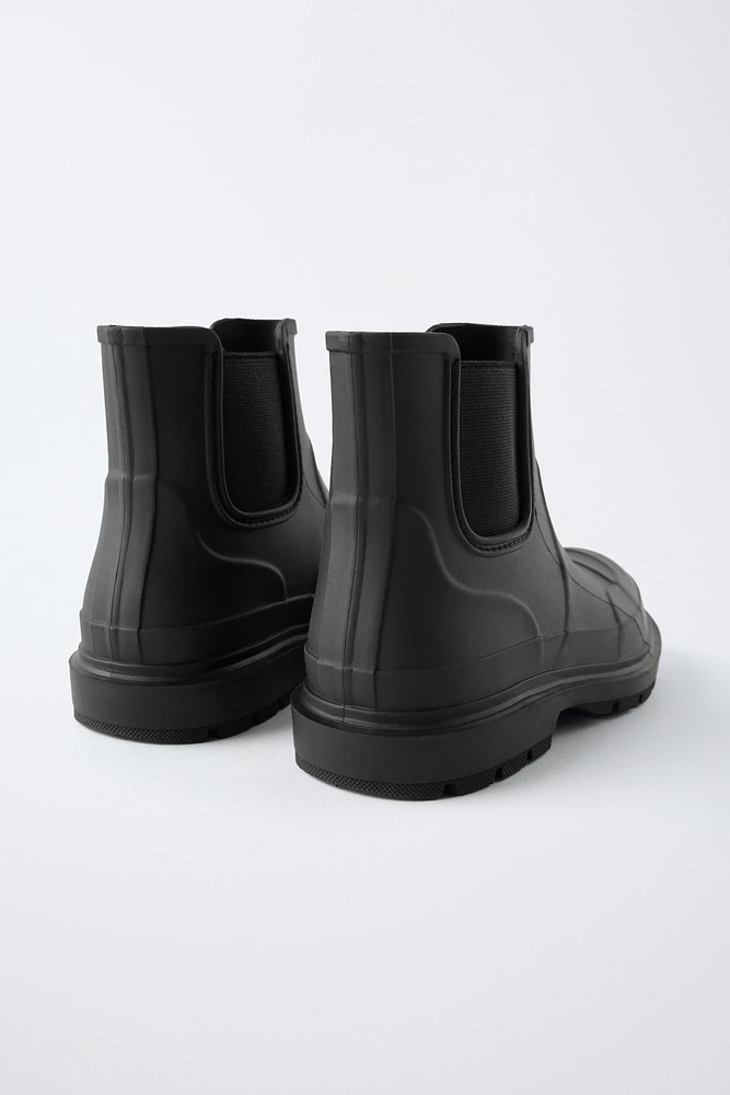 ELASTIC RAIN BOOTS