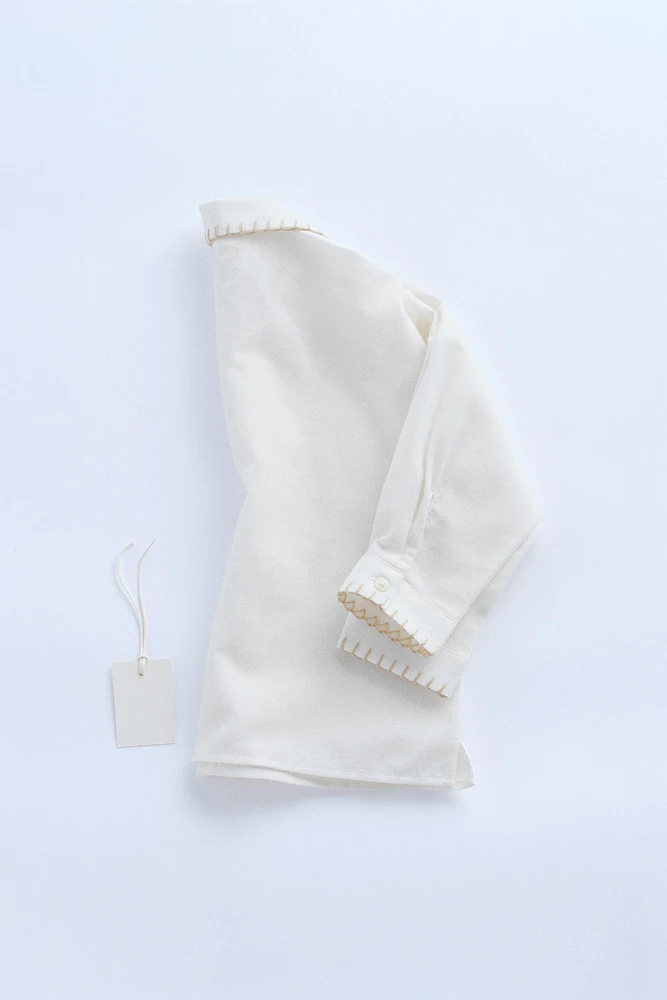 ZARA TIMELESS - CHEMISE SURPIQÛRES
