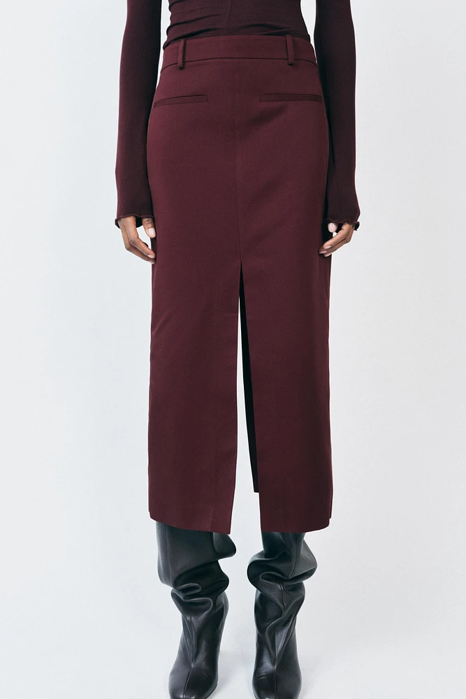 ZW COLLECTION SLIT PENCIL SKIRT