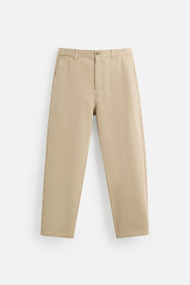 TEXTURED PANTS