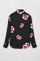 POLKA DOT SHIRT BOBBY GILLESPIE X ZARA