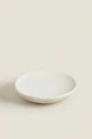 ROUGH-TEXTURE CERAMIC TRAY