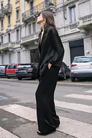WRINKLE LOOK PANTS