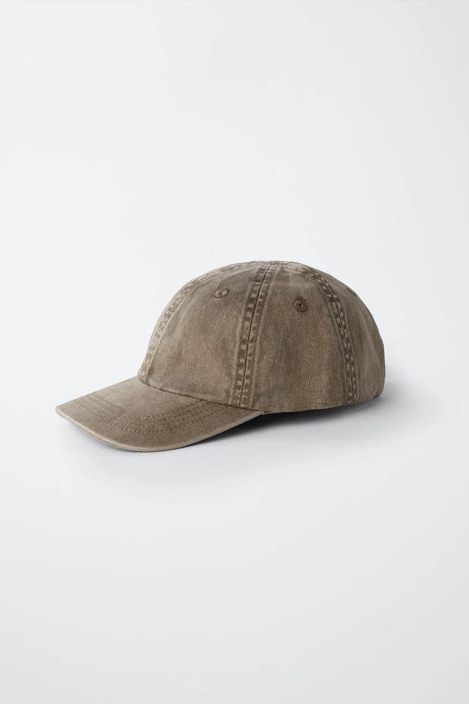CASQUETTE EFFET DÉLAVÉ