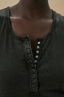 WASHED RIB TOP