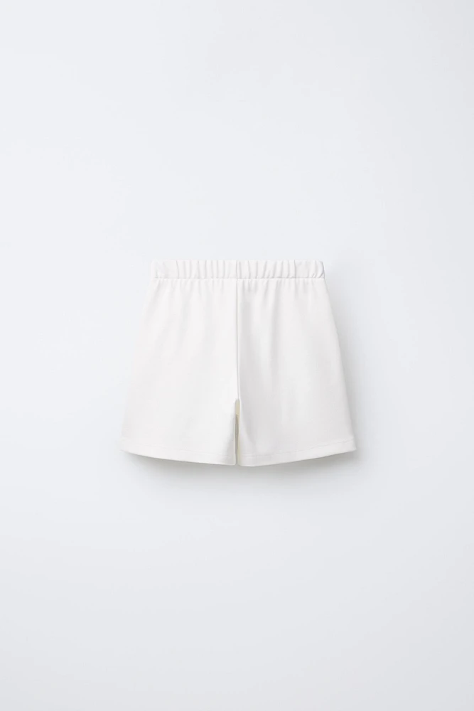 JUPE-SHORT À FLEURS