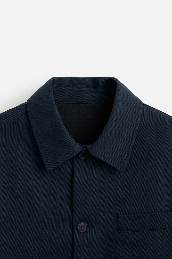 COTTON-LYOCELL JACKET