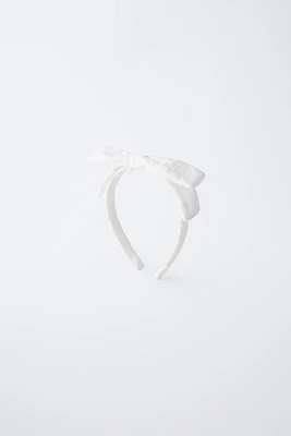 OPENWORK BOW HEADBAND