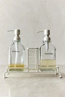 DOUBLE KITCHEN DISPENSER WITH STAND