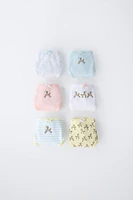 2-6 ANS/ LOT DE SIX CULOTTES LICORNES