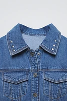HEART DENIM DRESS